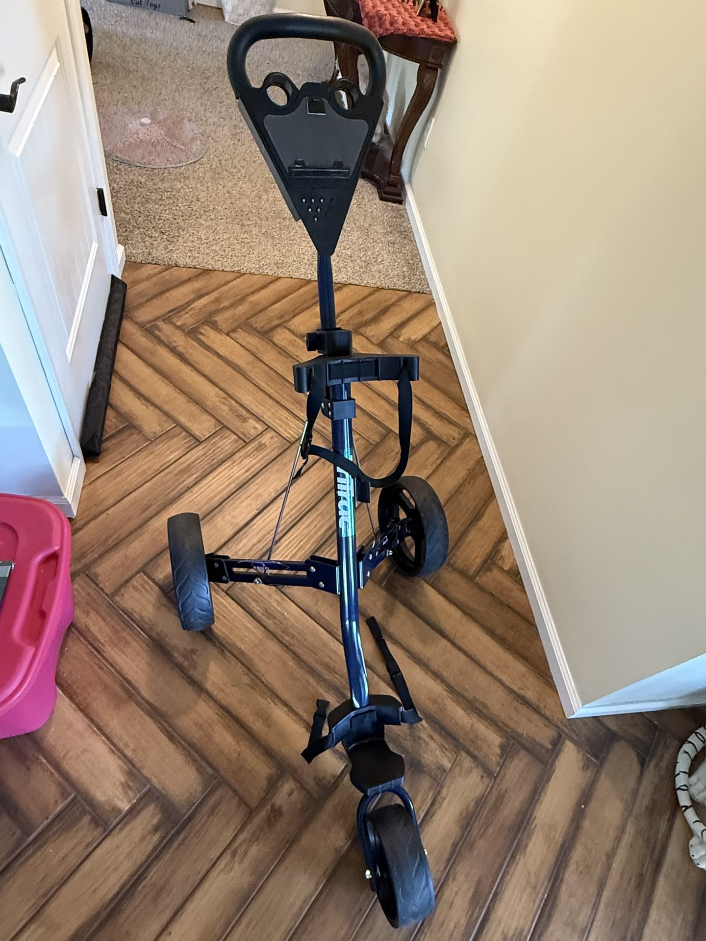 Intech Tri Trac 3-Wheel Pull Golf Cart, Like New