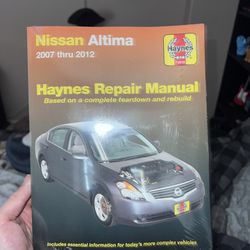 Nissan Altima repair manual 