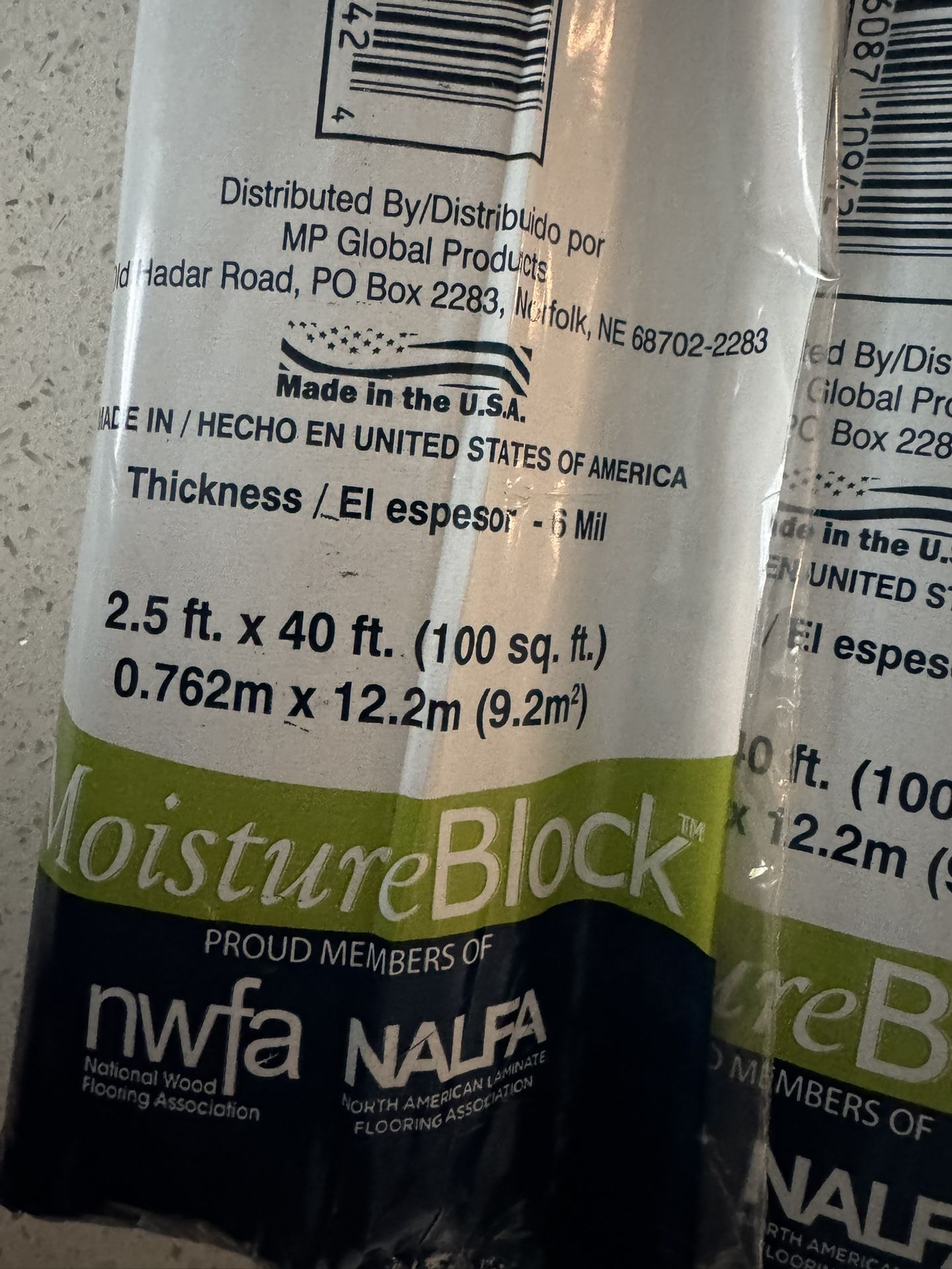 Moisture Block