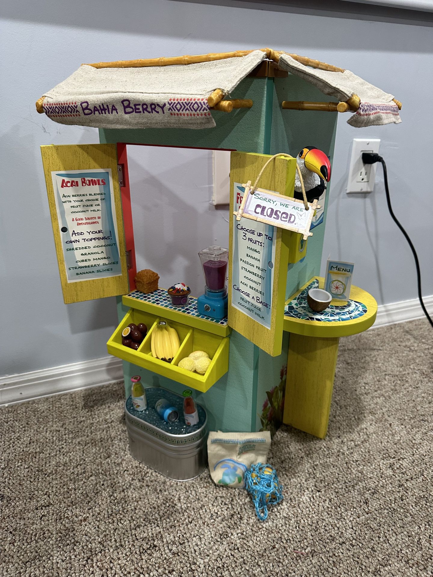 American Girl Doll “Fruit Stand”