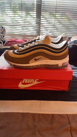 Nike Air Max 97 Shipping Box Ale Brown Mens Size 9