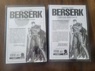 🔥 Berserk Deluxe Edition Vol. 1 & 2 – Kentaro Miura – SEALED