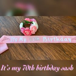 Birthday Sashes’s