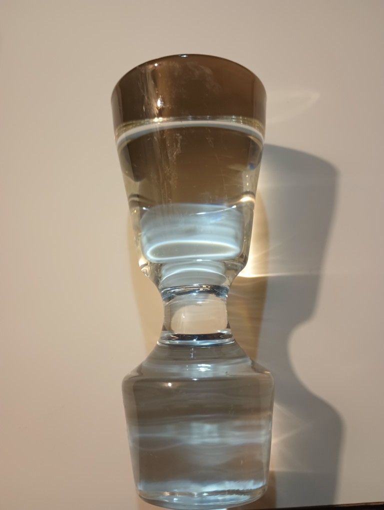 Victorian Heavy Glass Stopper For Bottle 