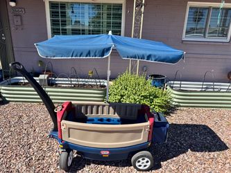 Wagon w/ Umbrella