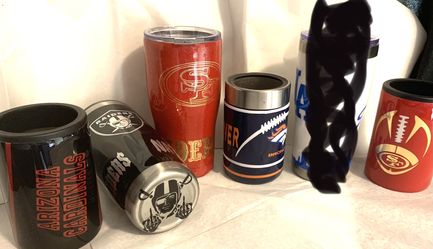NFL EPOXY CUPS 20oz/BEER COOLER 