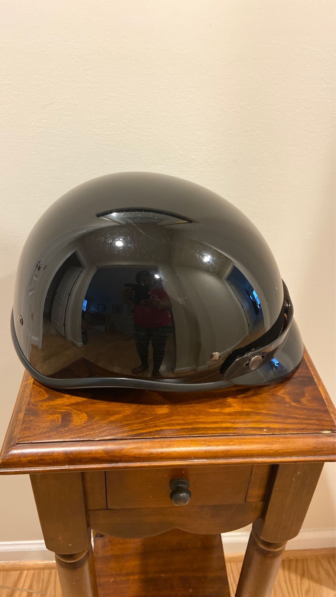 Motorcycle helmet - black