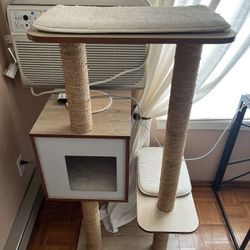 Scandinavian Modern Cat Tower