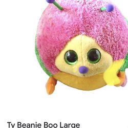 Ty Beanie Ballz Gumdrop Multi-colored Plush Catopiller Ball Toy with Tags