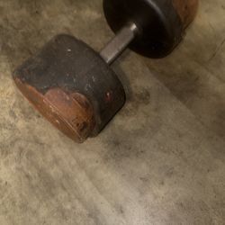 120 Pound Dumbbell (used)