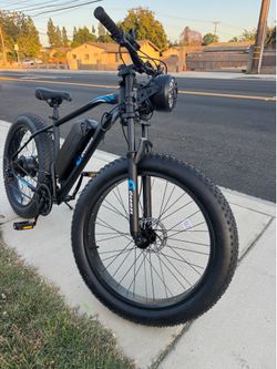 Fat tire e-bike 🆕