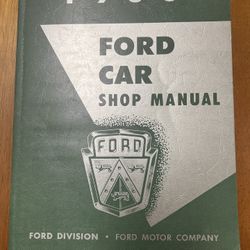 1955 Ford Car Repair Manual