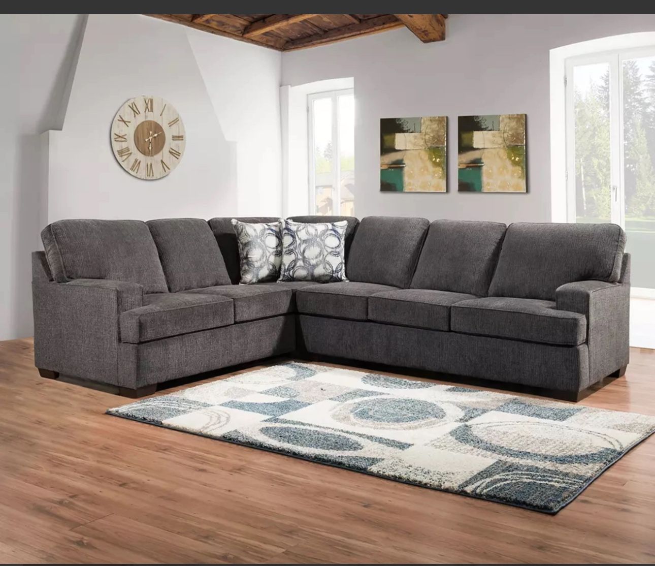 Grey Sectional