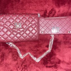 Badgley Mischka Diamond Bag