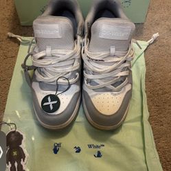 GREY OFF WHITES SIZE 11