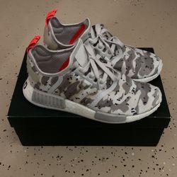 Adidas NMD_R1 (White-Gray Camo)