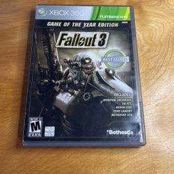 Xbox 360 - Fallout 3 Game Of The Year