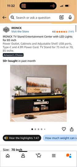 Entertainment center in box never opened
