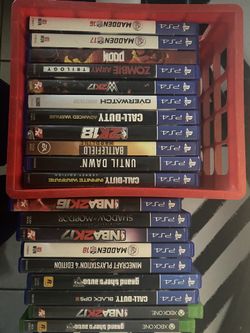 Ps4 and Xbox games