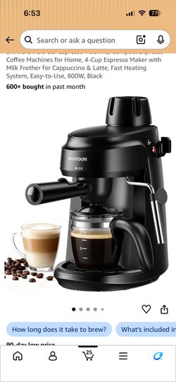 New Espresso Machine