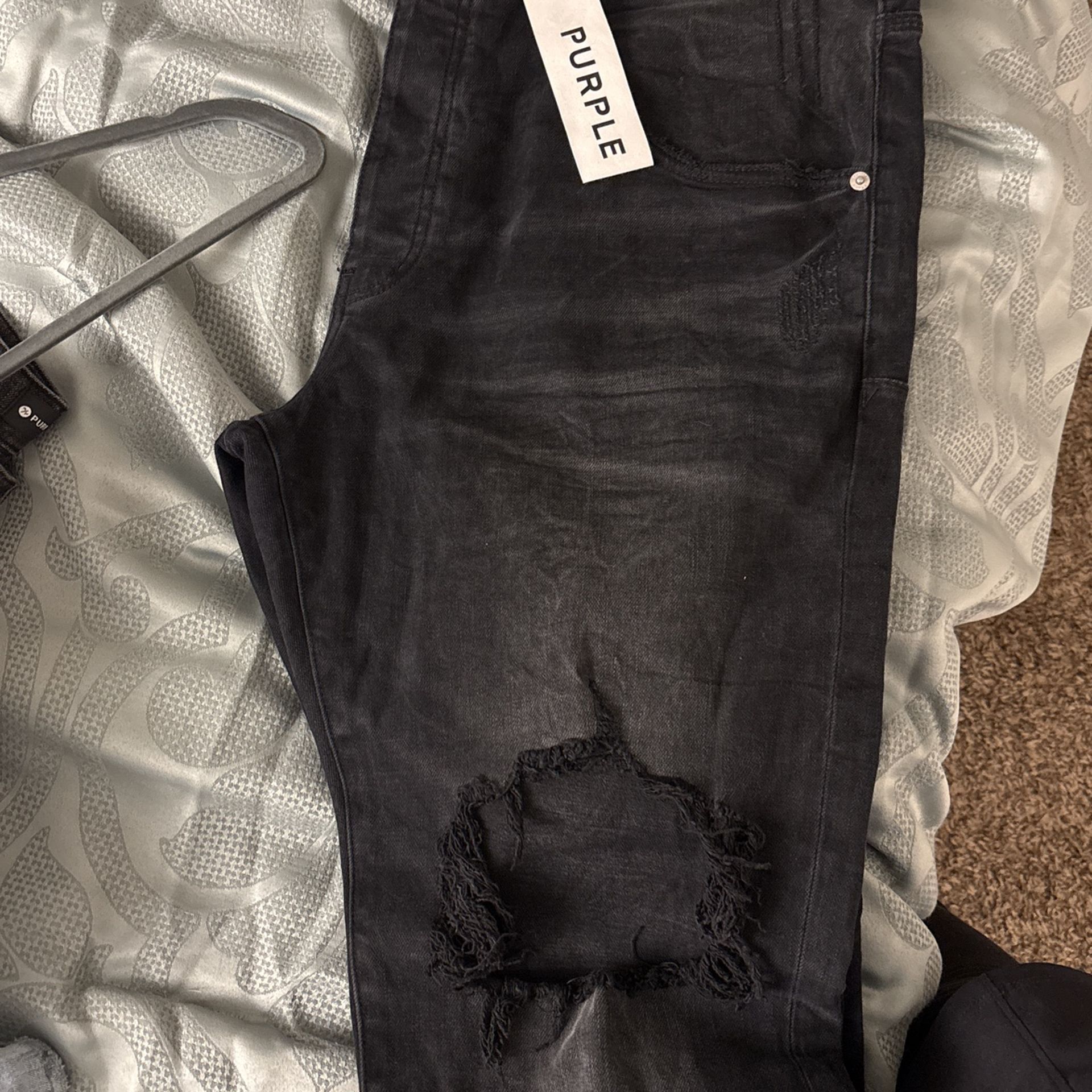 Purple Jeans Size 38