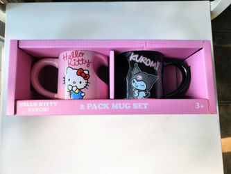 Hello Kitty and Kuromi Mug Set