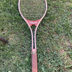 Wilson Jimmy Connors RALLY Tennis Racket. 1970’s 