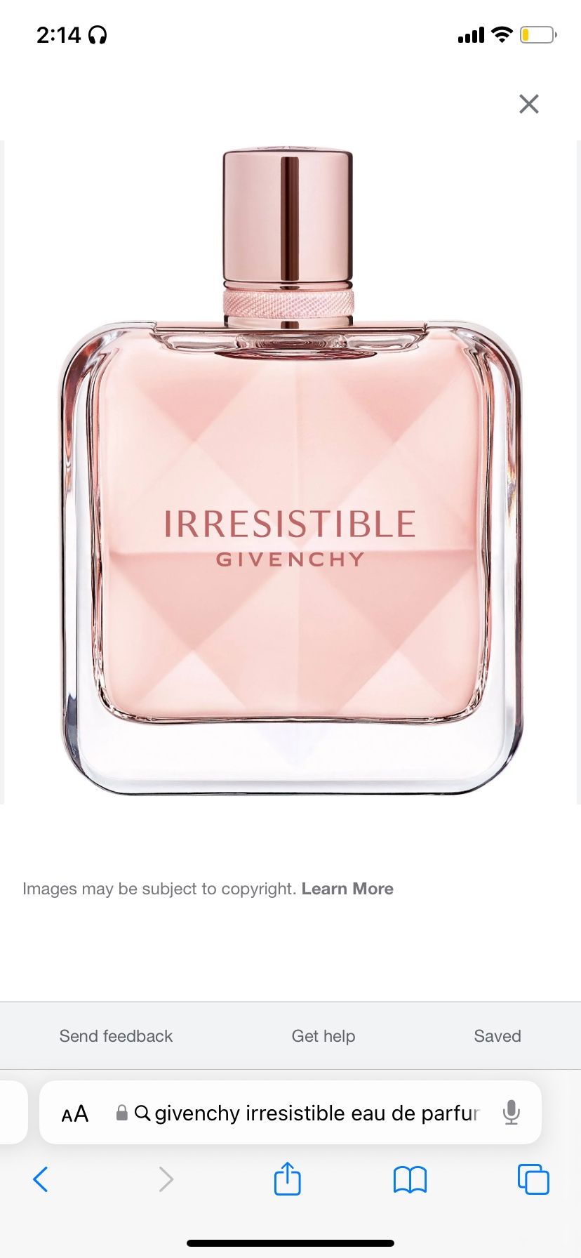 Irresistible Givenchy Perfume 