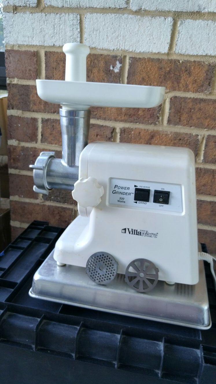VillaWare Power Meat Grinder no.5265-05