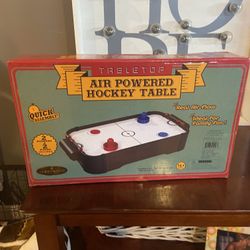 Tabletop Air Powered Hockey Table