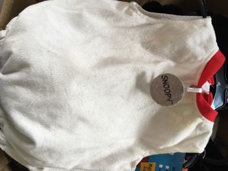Snoopy baby costume