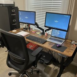 Sit/Stand Adjustable Office Desk – DESK ONLY- $200k