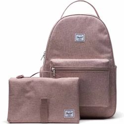 Herschel Supply Co. Nova Sprout Diaper Backpack in Ash Rose