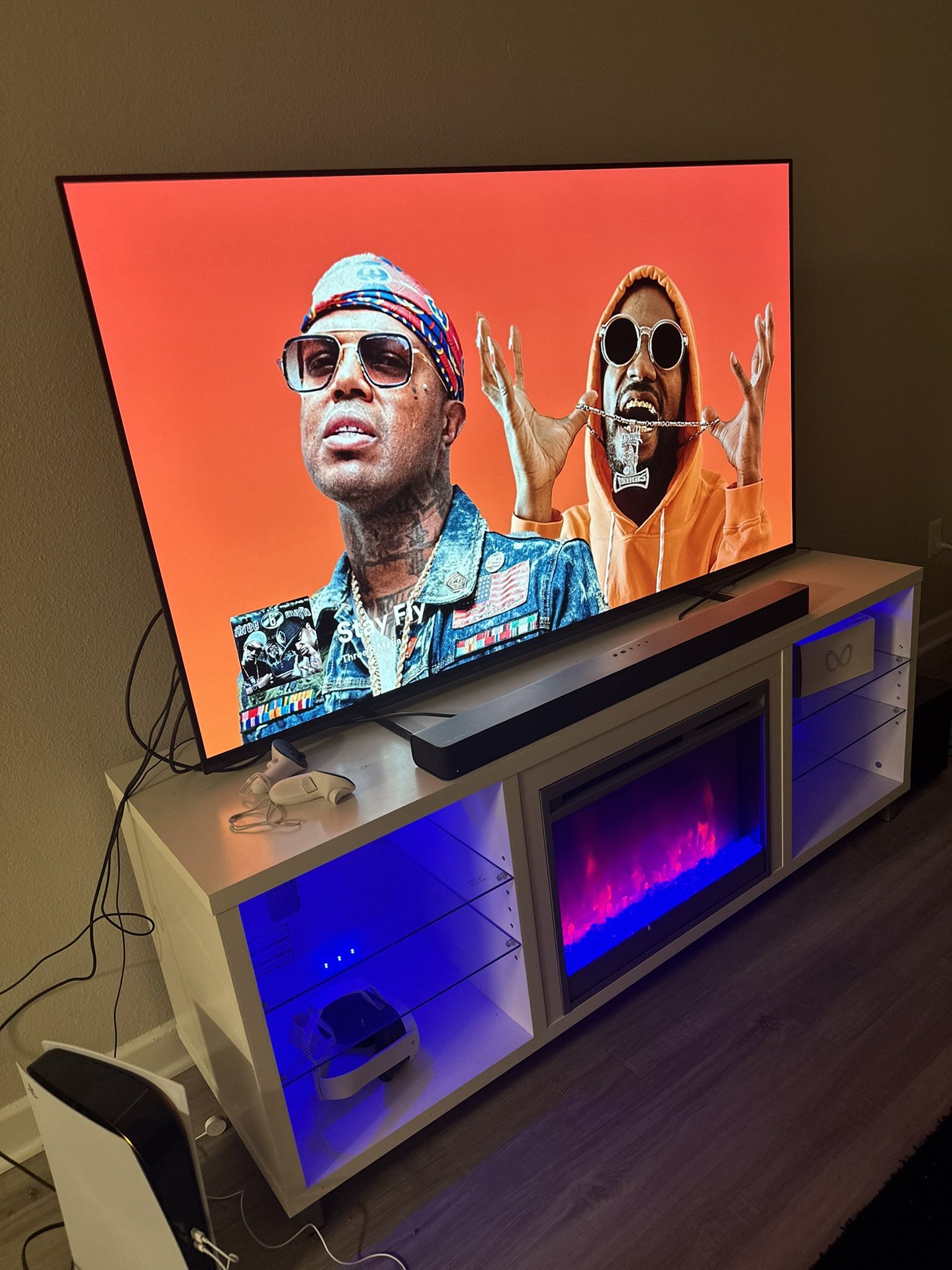 Sony Bravia XR A80k 65’ TV W/ Soundbar And Firestick