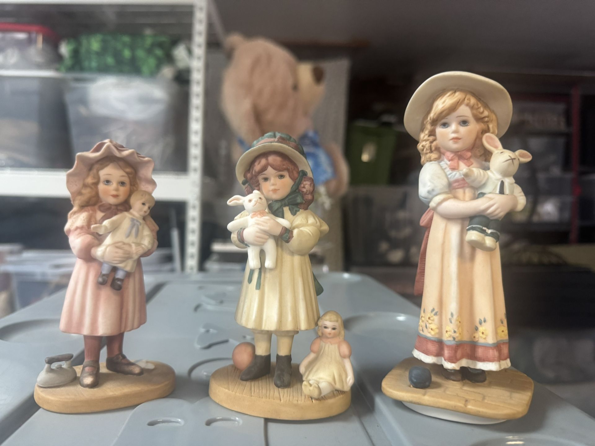 Jan Hagarra porcelain figurines collectibles