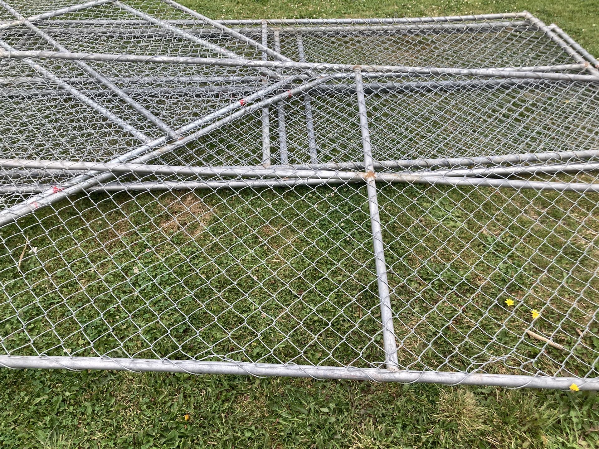 Fence Panels Chain link Temporary
