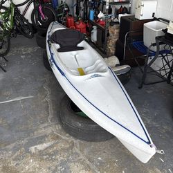 11ft White Kayak Hobie Pursuit Recreational