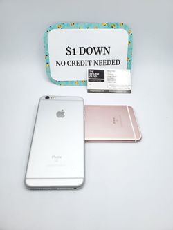 Apple iPhone 6S Plus Unlocked For All Carriers - 90 DAY WARRANTY - $1 DOWN - NO CREDIT NEEDED 