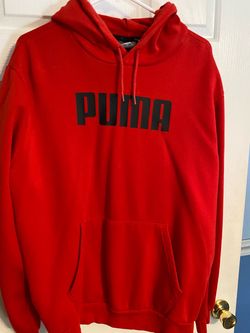 Puma Red Pullover Hoodie
