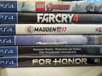 Ps4 Games (Sale Or Trade)($3 Each)