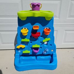 Step 2 Waterfall Discovery Wall All Original Accessories Lightly Used *Great Bridge*