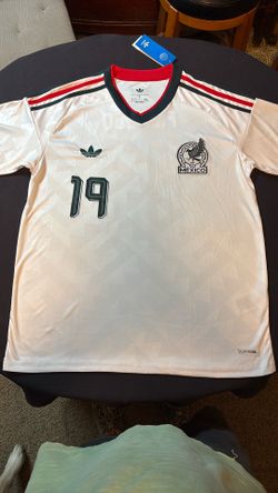 World Cup 2026 Mexico Home Jersey FIDALGO #19 Large & Small sizes