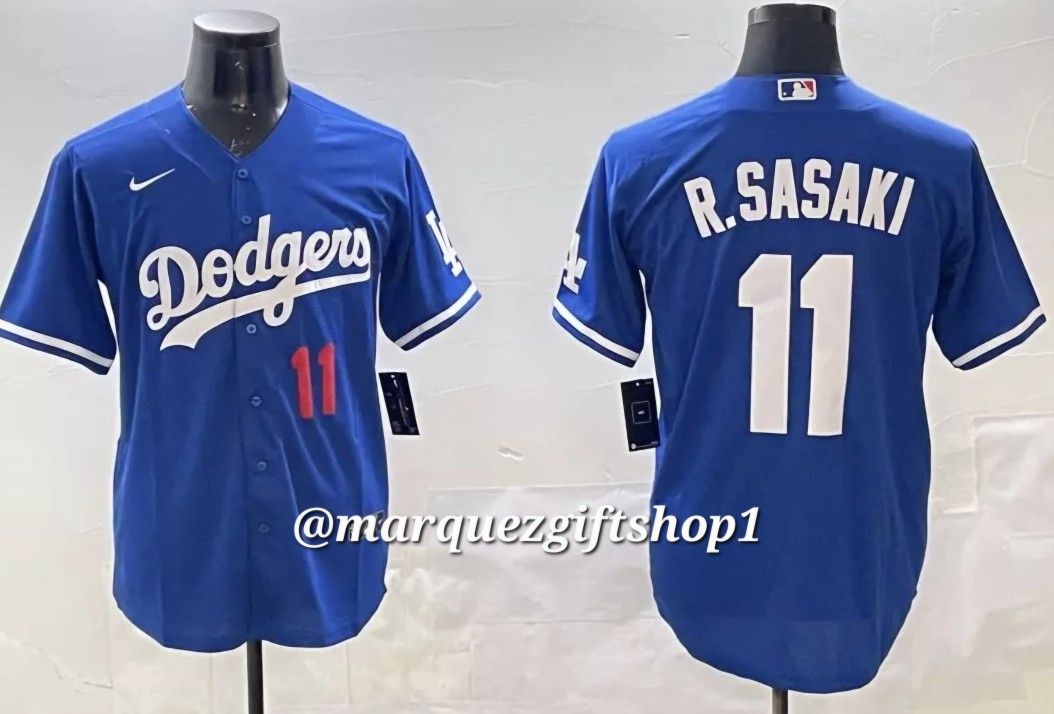 Men's Roki Sasaki Dodgers Jersey (XL)