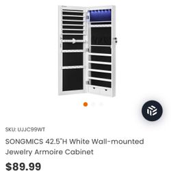 Jewelry Armoire Cabinet