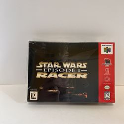 Star Wars Episode 1 Racer Nintendo 64 Sealed
