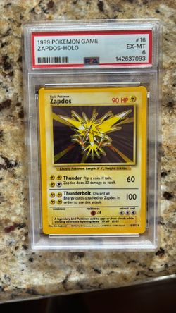1999 Holo Zapdos #16 Holo