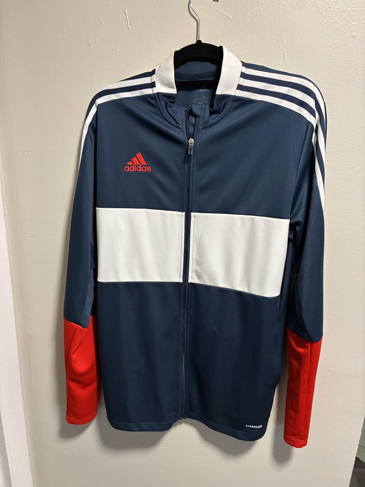 Adidas Jacket Lightweight Sz Large