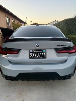 Carbon fiber rear spoiler BMW G20, G26, & G80
