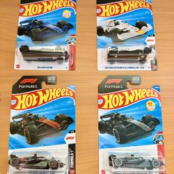 Hot Wheels F1 Lot of 4