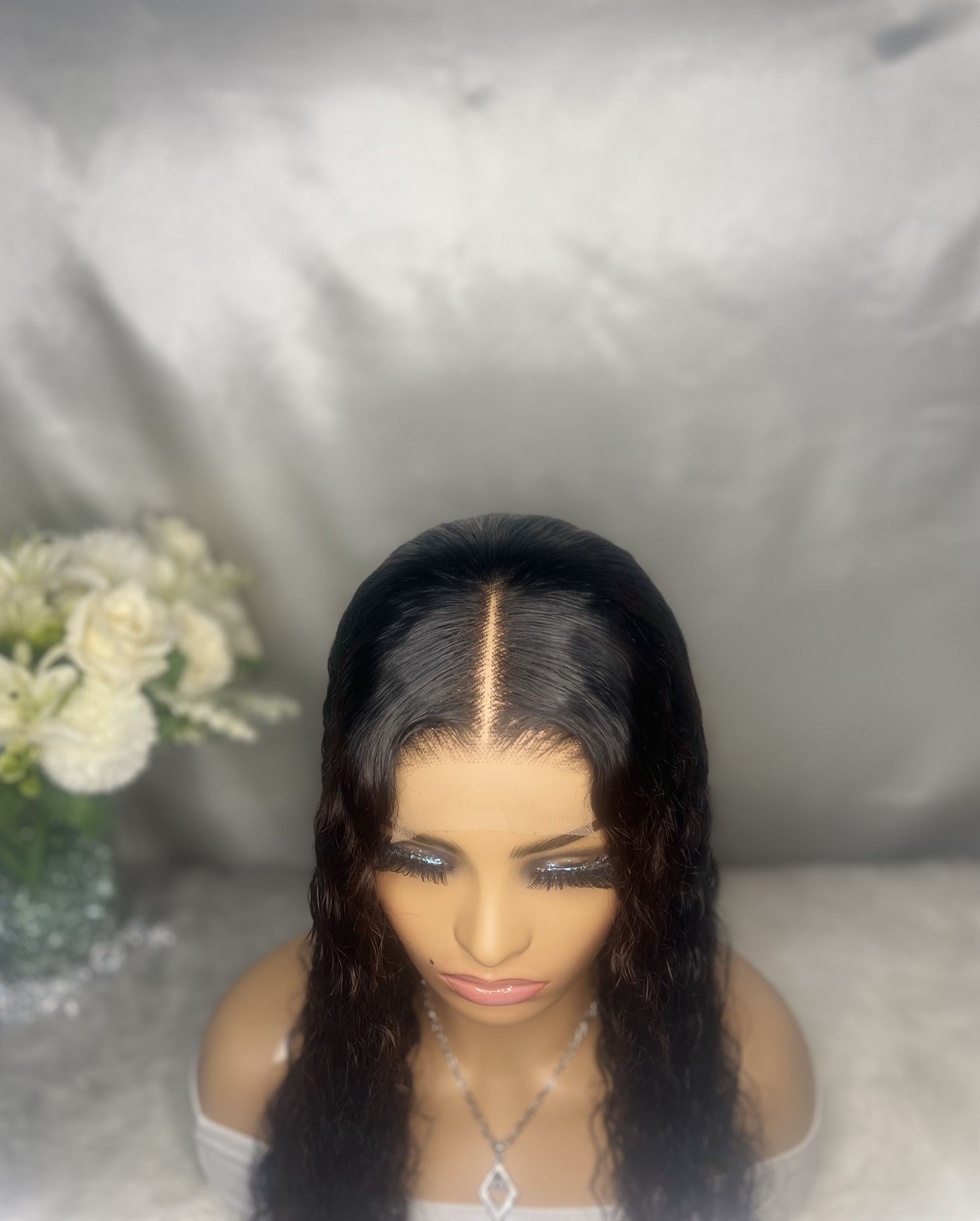 Brazilian Water Wave highlights human hair wig